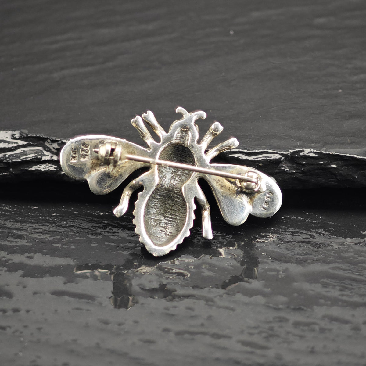 Bee Sterling Silver Brooch B2252