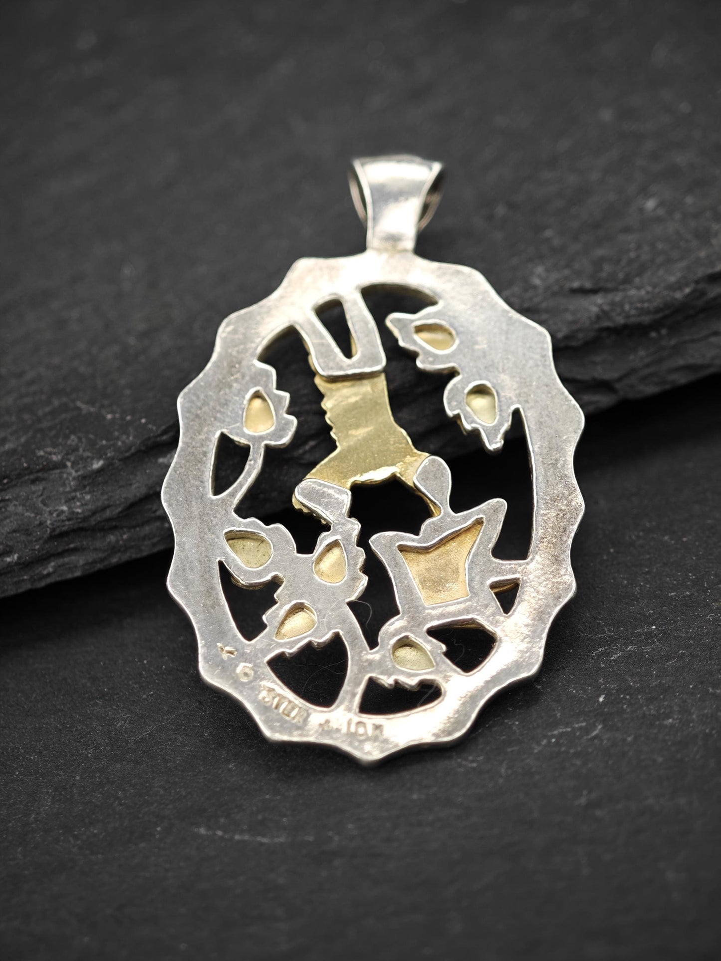 Choice of Vintage Pendants Sterling Silver