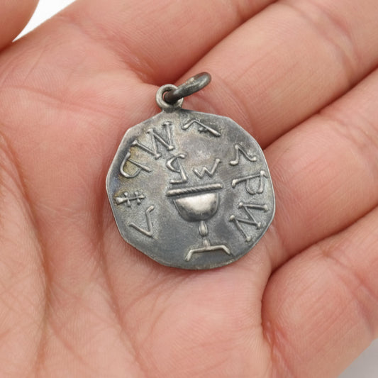 Vintage Masonic Royal Arch Sterling Silver Pendant
