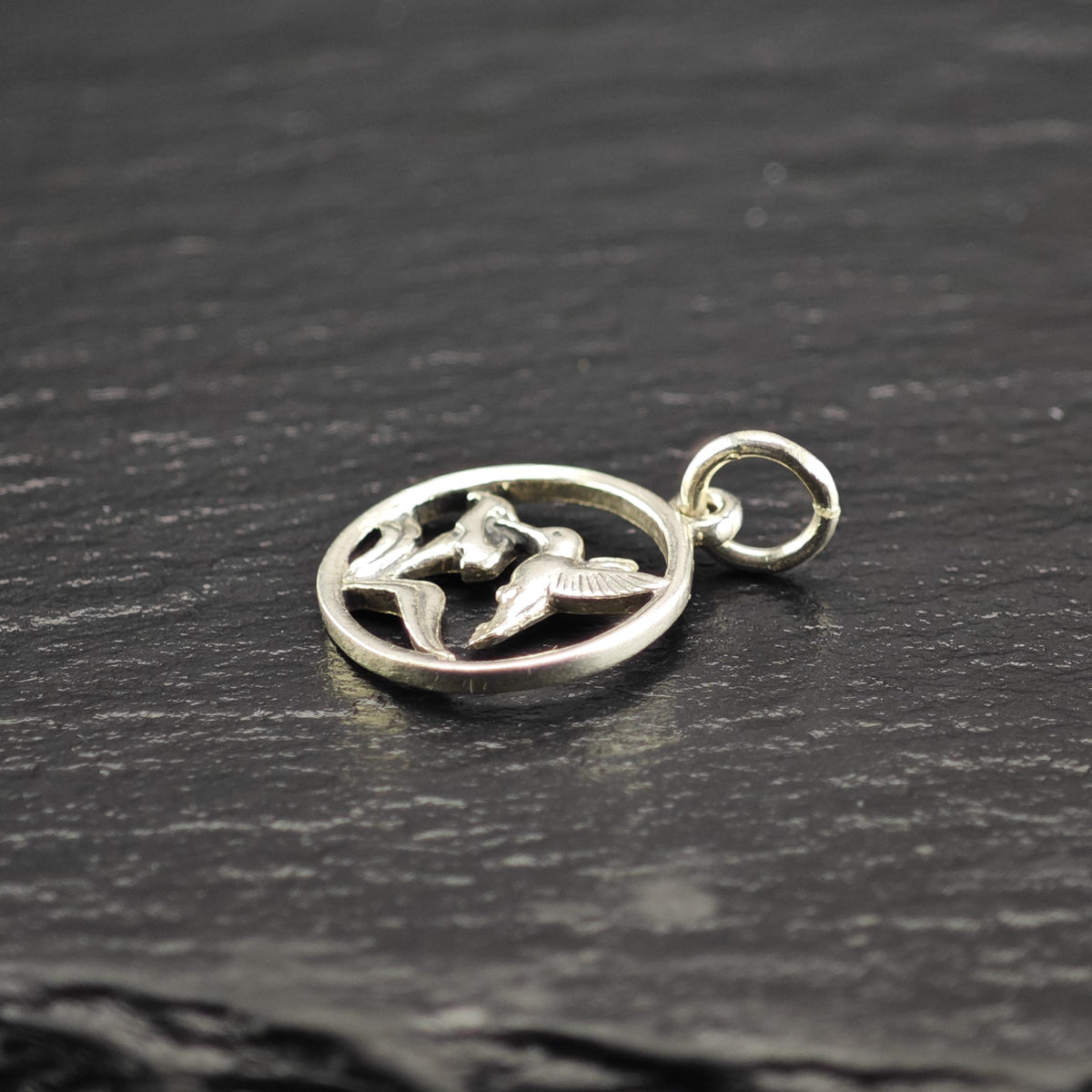 Vintage James Avery Sterling Silver Hummingbird Charm P3183