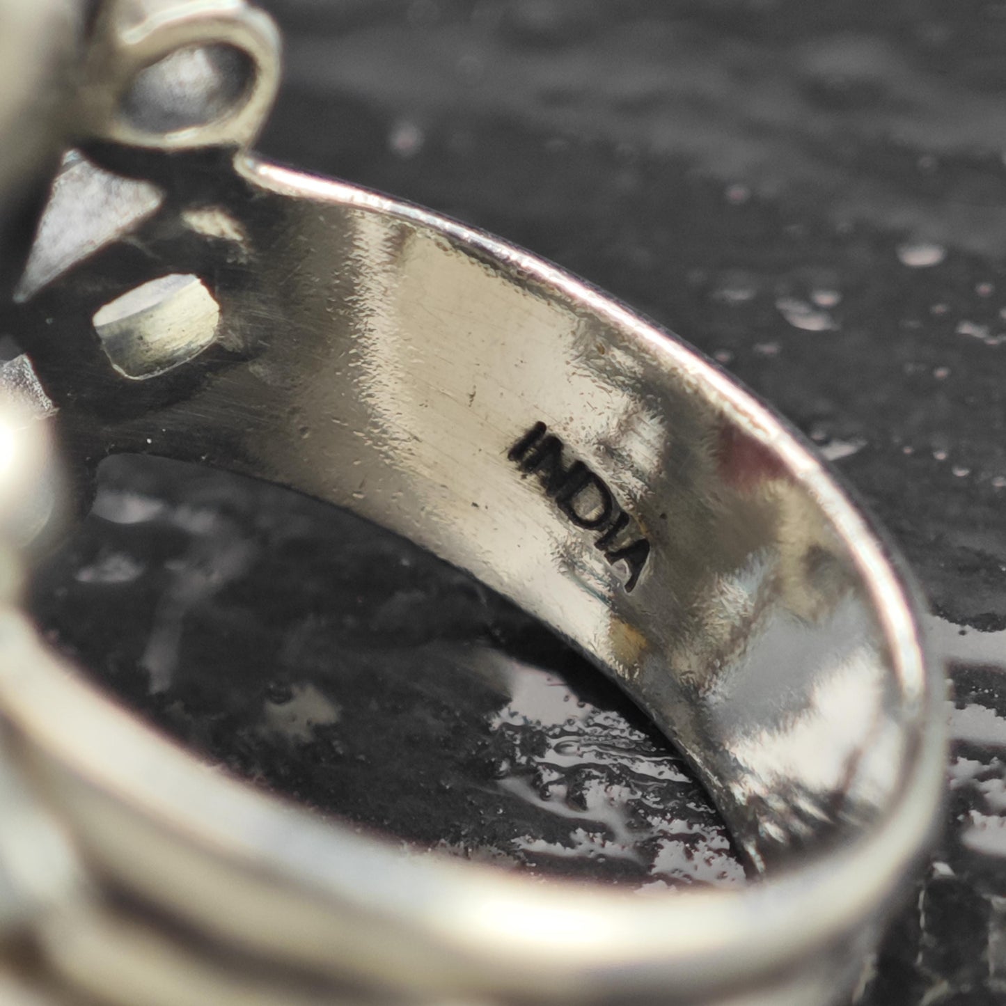 Nicky Butler Sterling Silver Ring - Vintage Gemstone Size 8