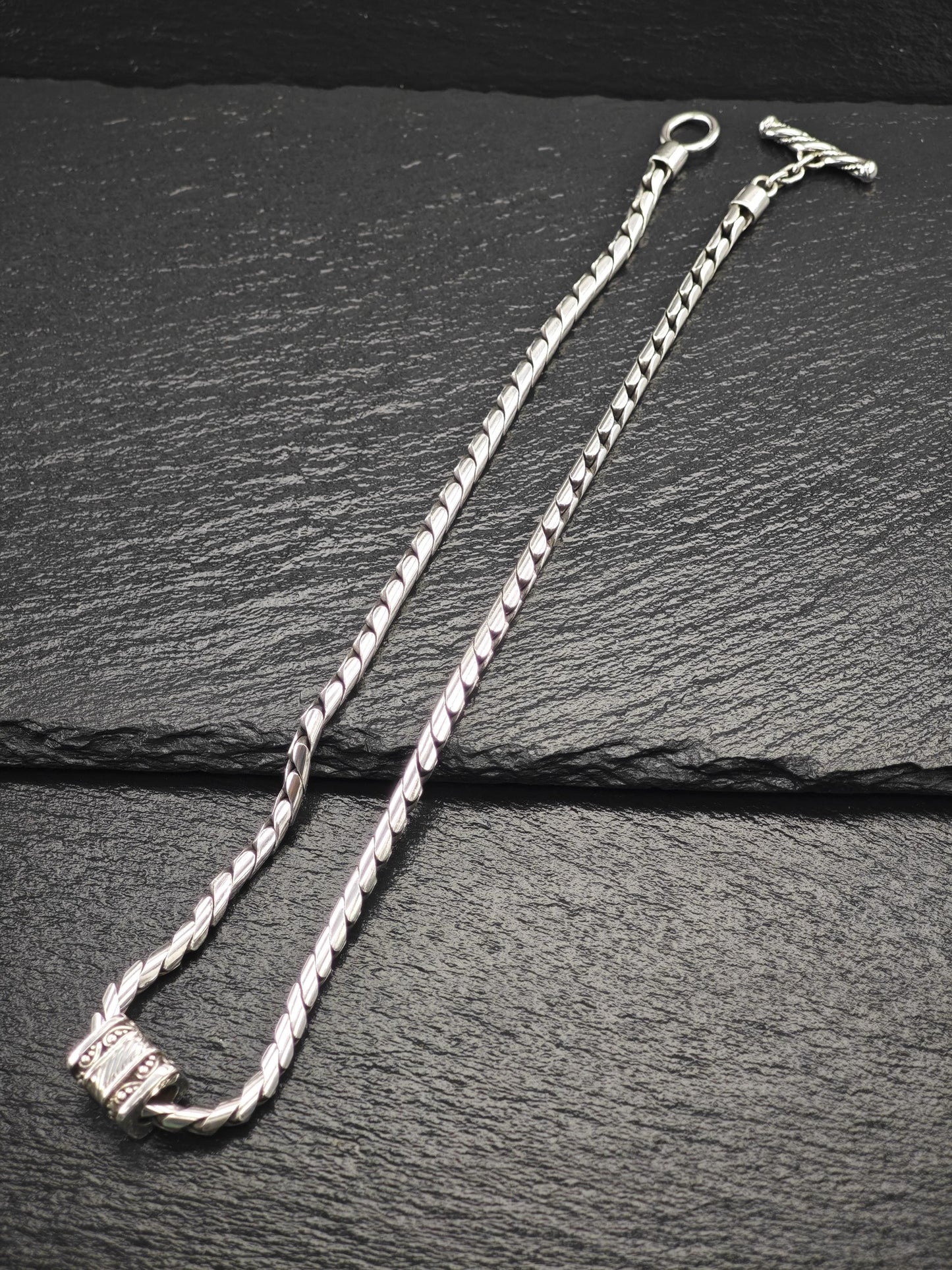 Indonesia, Filigree Necklace Sterling Silver N2472