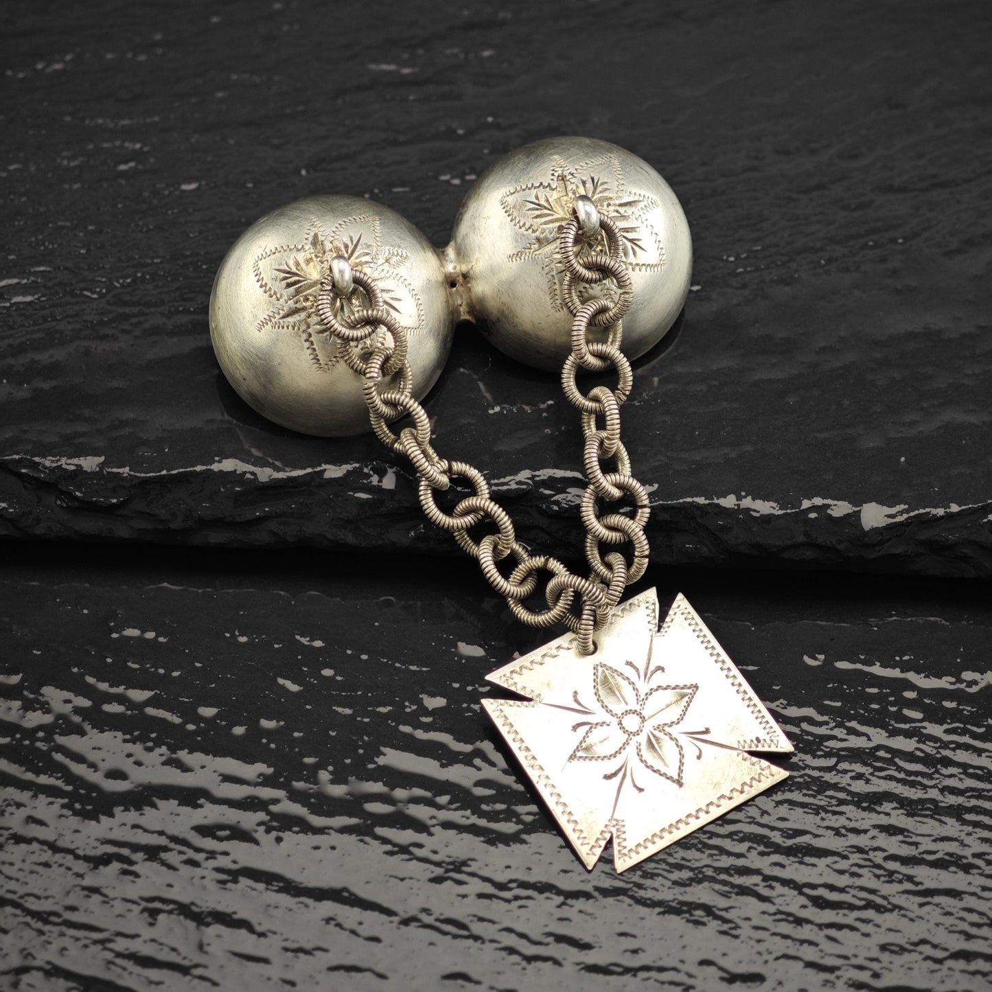 Vintage Oxo Norway Sterling Silver Brooch