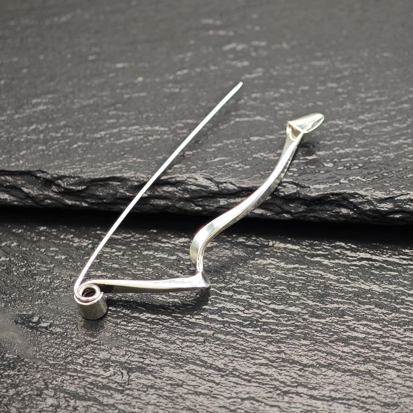 Mid Century, Plunkett Abstract Brooch Sterling Silver