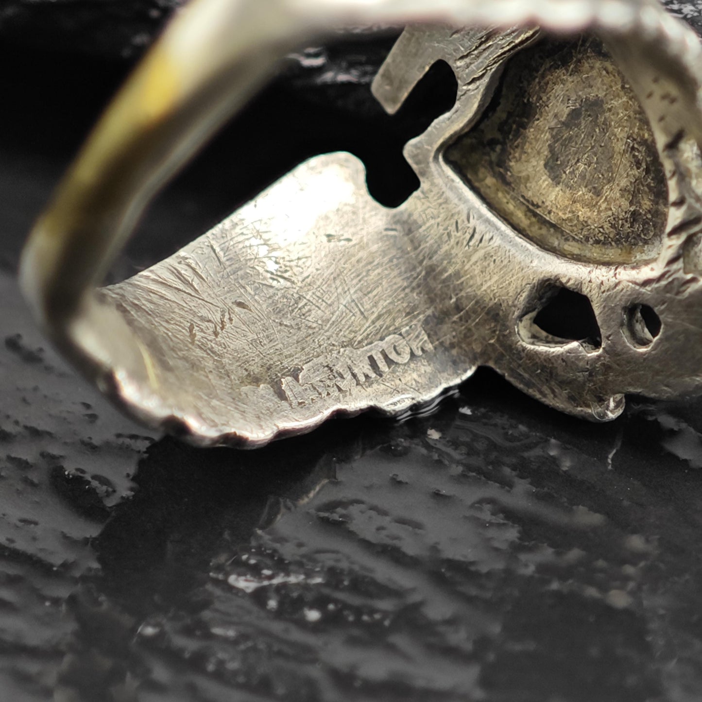 AS IS U.S. Navy Naval Aviator Sterling Silver Ring Sz 5 1/4 R6699