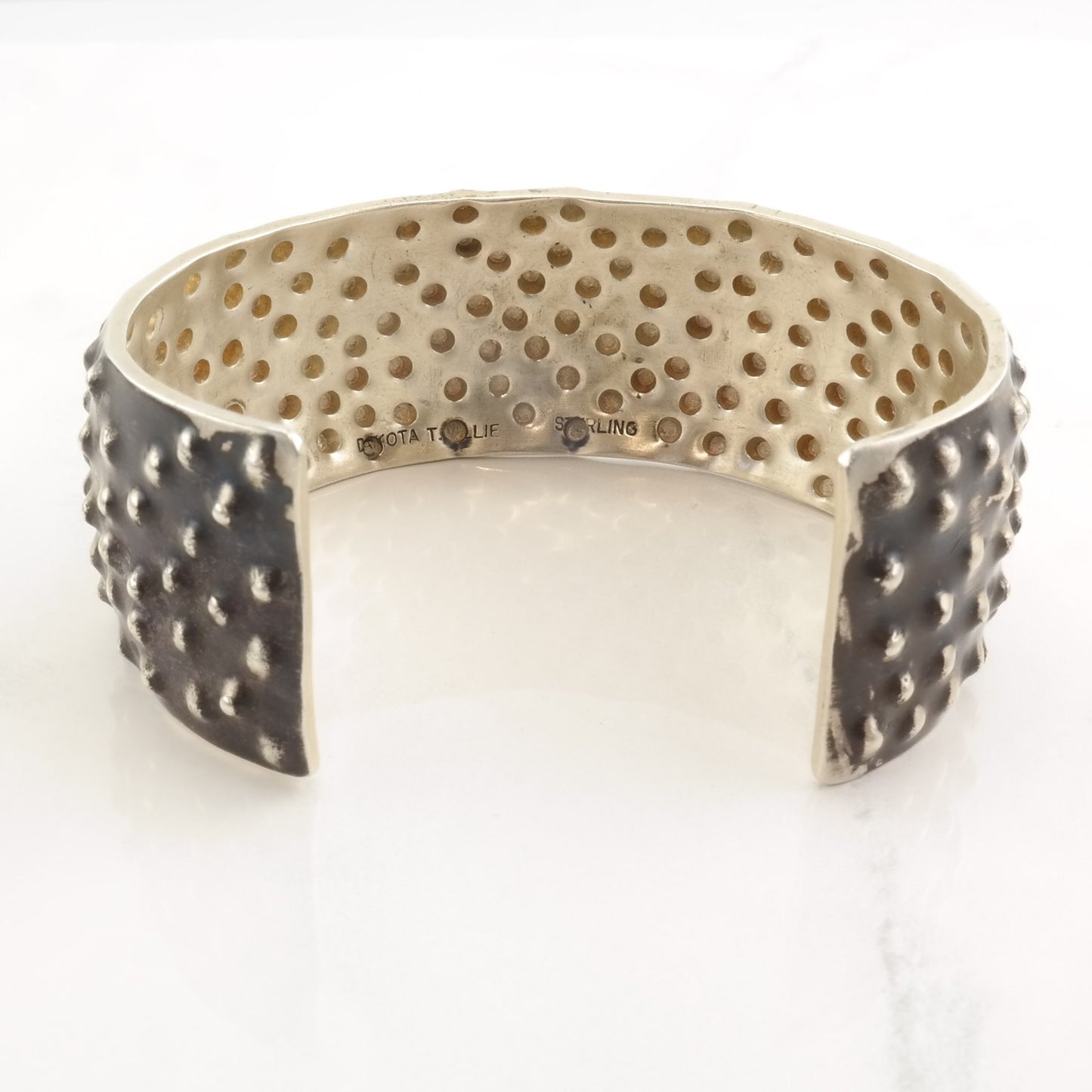 Dakota T. Willie Sterling Silver Cuff Bracelet Oxidized