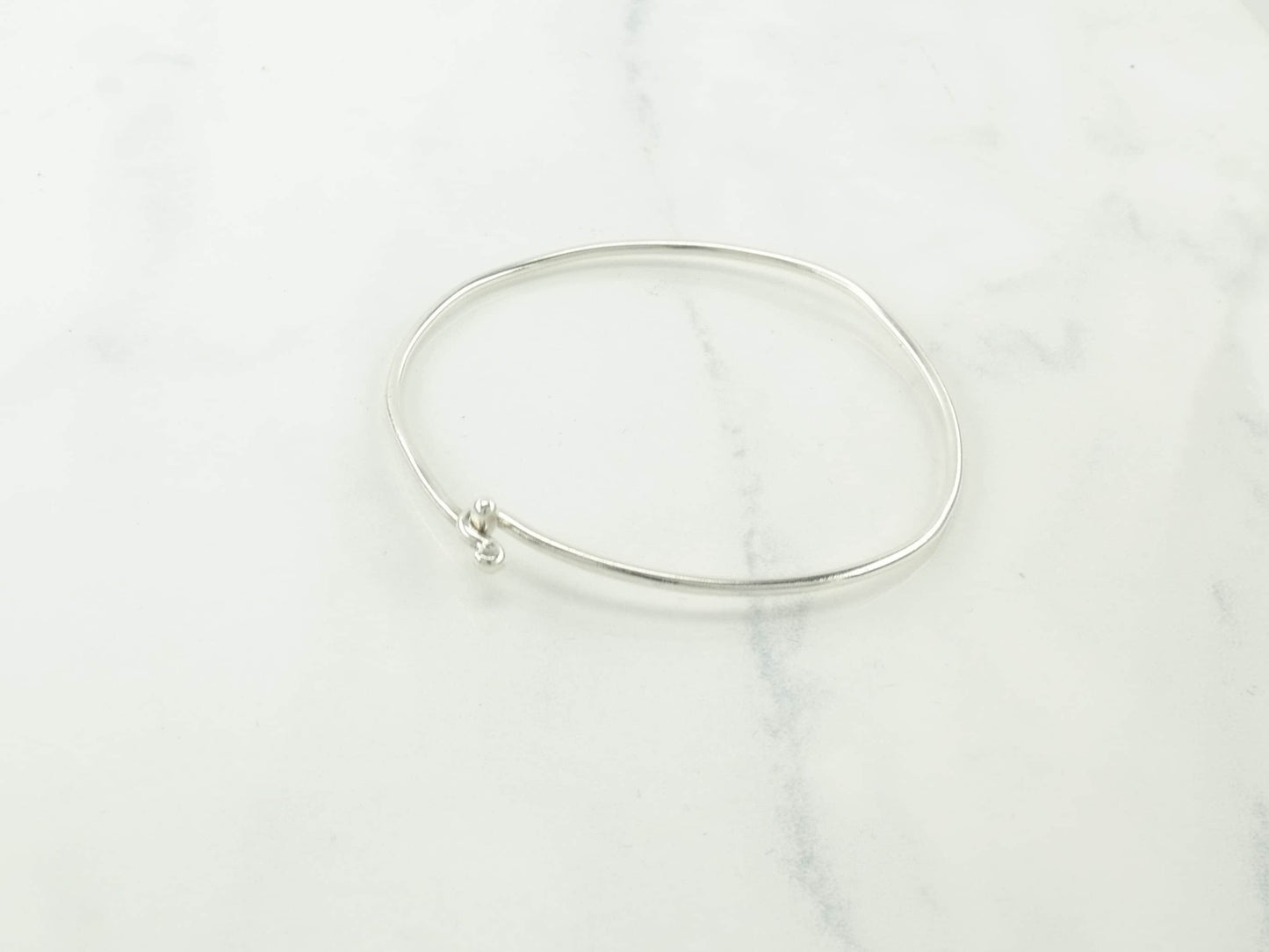 James Avery Minimalist Sterling Silver Bangle Bracelet