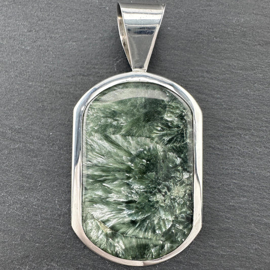 Vintage Large DTR Sterling Silver Pendant