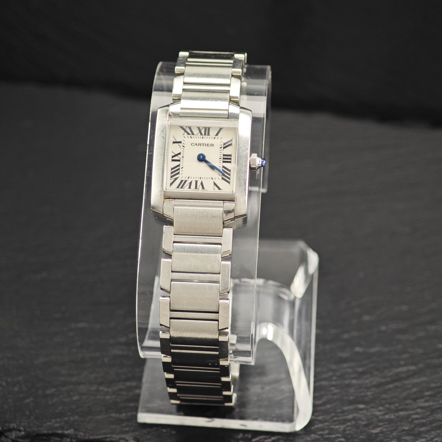 Preloved Cartier Tank Watch with Box Quartz Small MISC0325