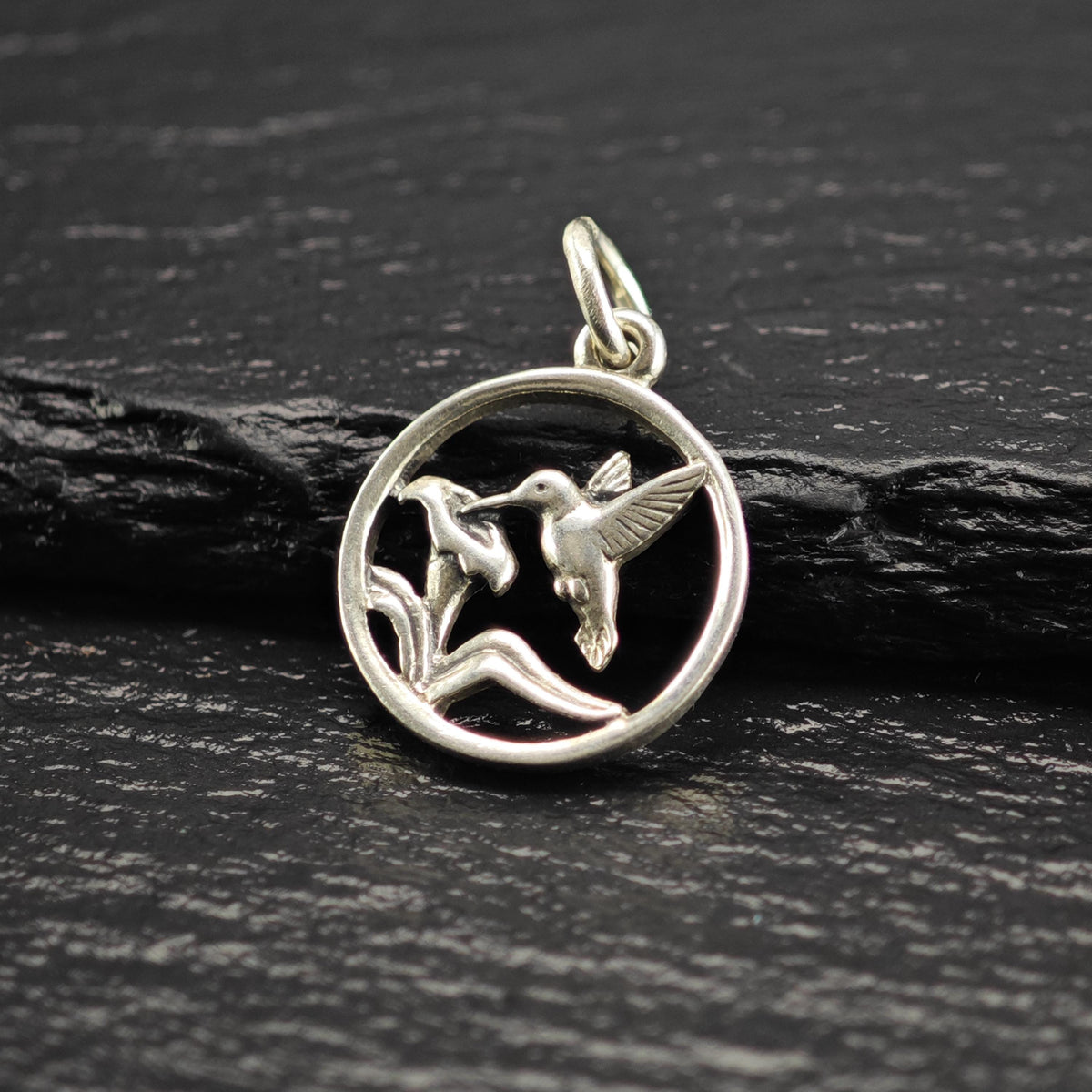 Vintage James Avery Sterling Silver Hummingbird Charm P3183