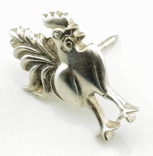 John Hardy Sterling Silver Brooch Year of the Rooster
