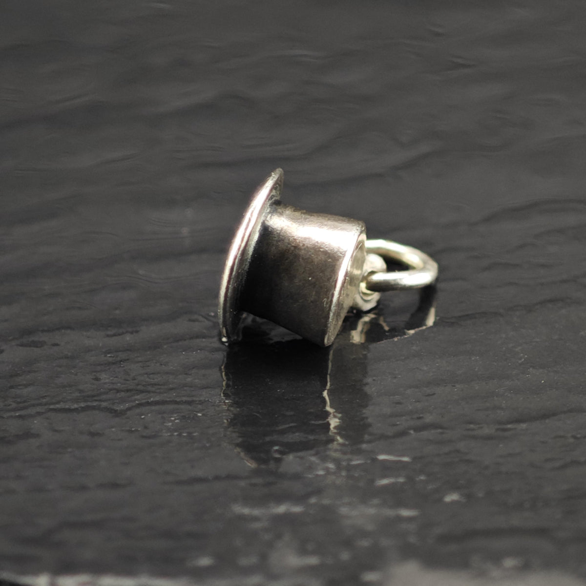 Vintage Retired James Avery Sterling Silver Top Hat Charm P3167