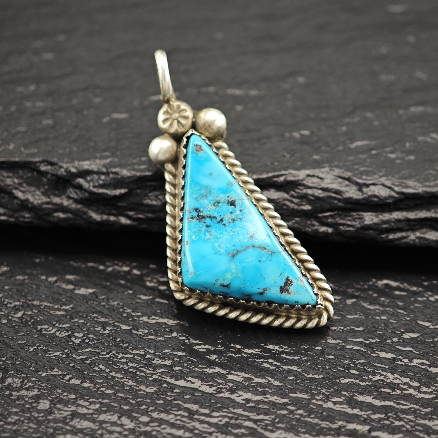Choice Of Native American & SW Turquoise Pendants Sterling Silver