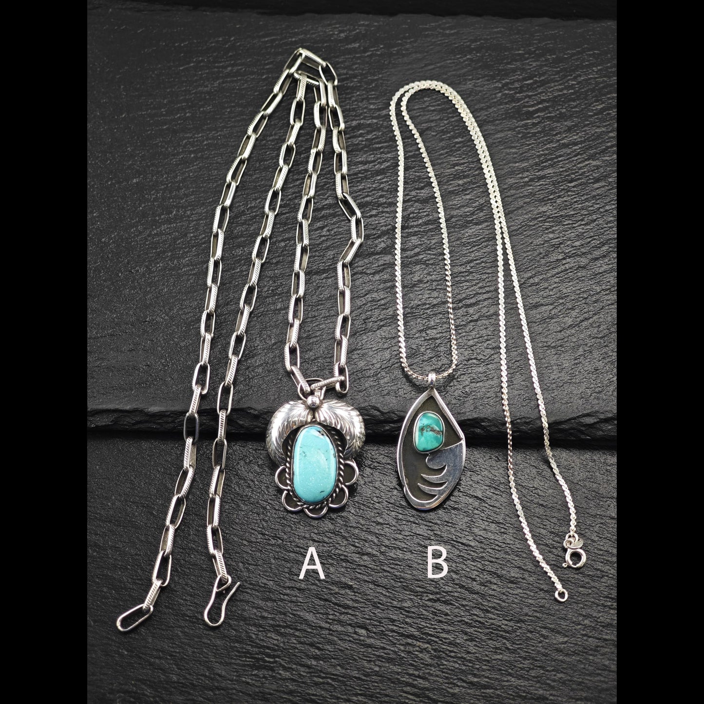 Choice of Turquoise Necklaces Sterling Silver N2492