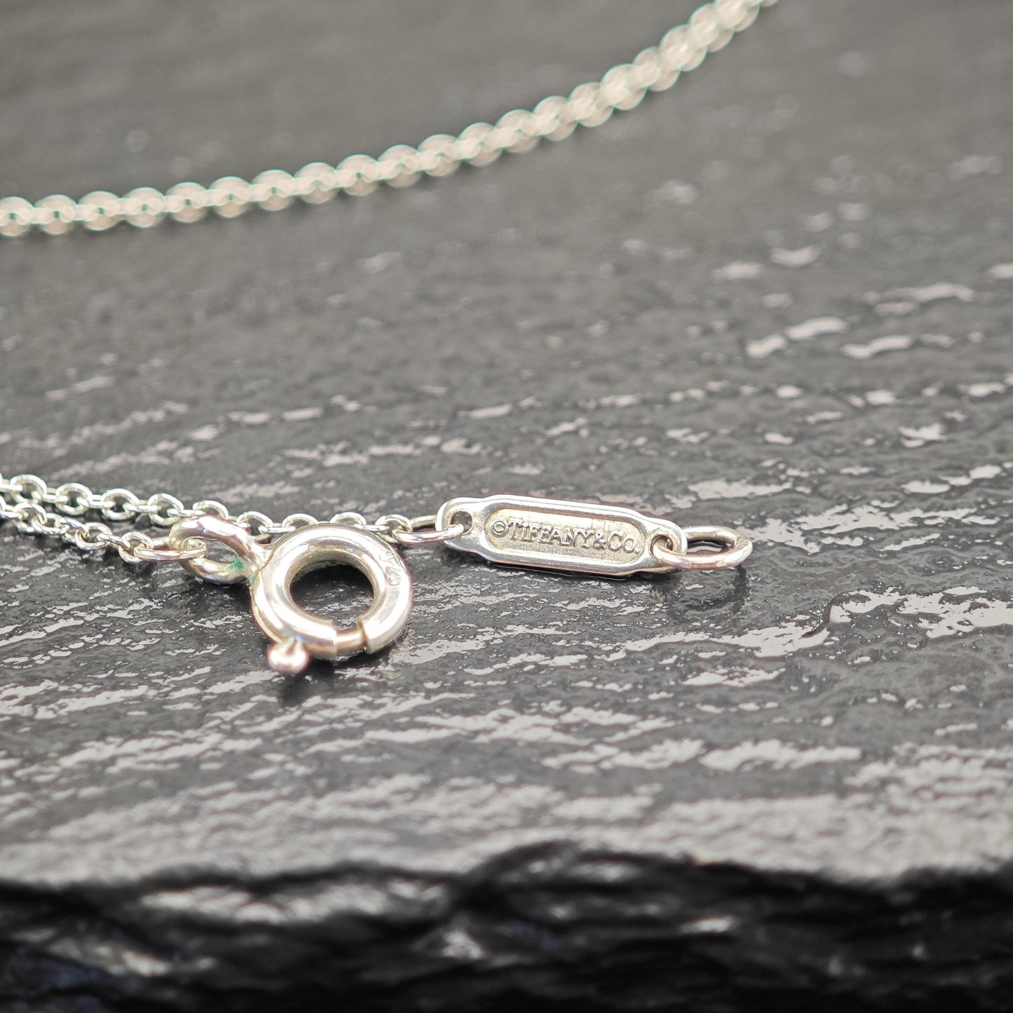 Tiffany Interlocking Circles 1837 Necklace Sterling Silver