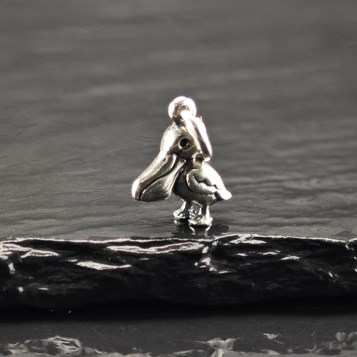 Vintage James Avery Sterling Silver Pelican Bird Charm P3172