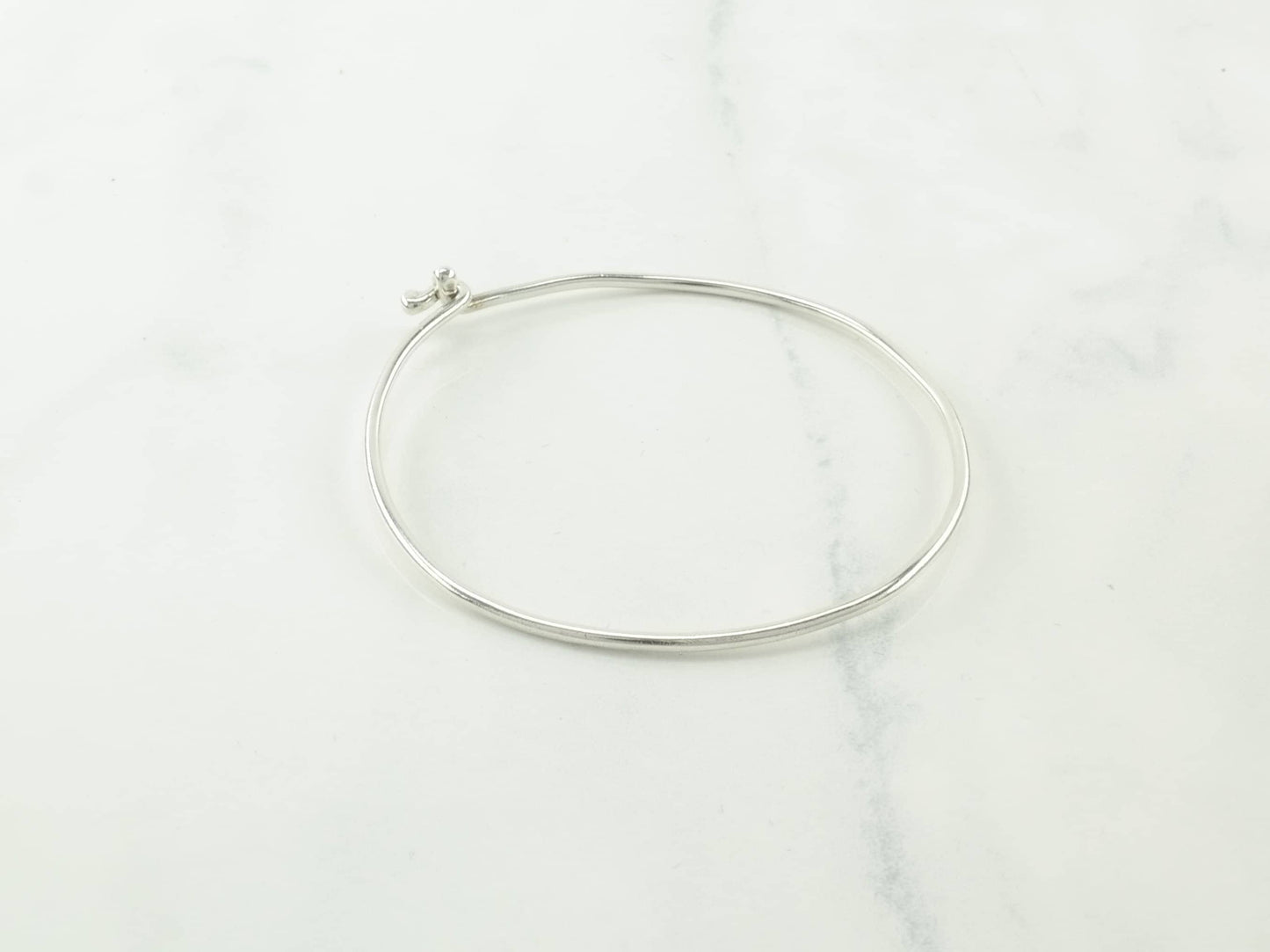 James Avery Minimalist Sterling Silver Bangle Bracelet