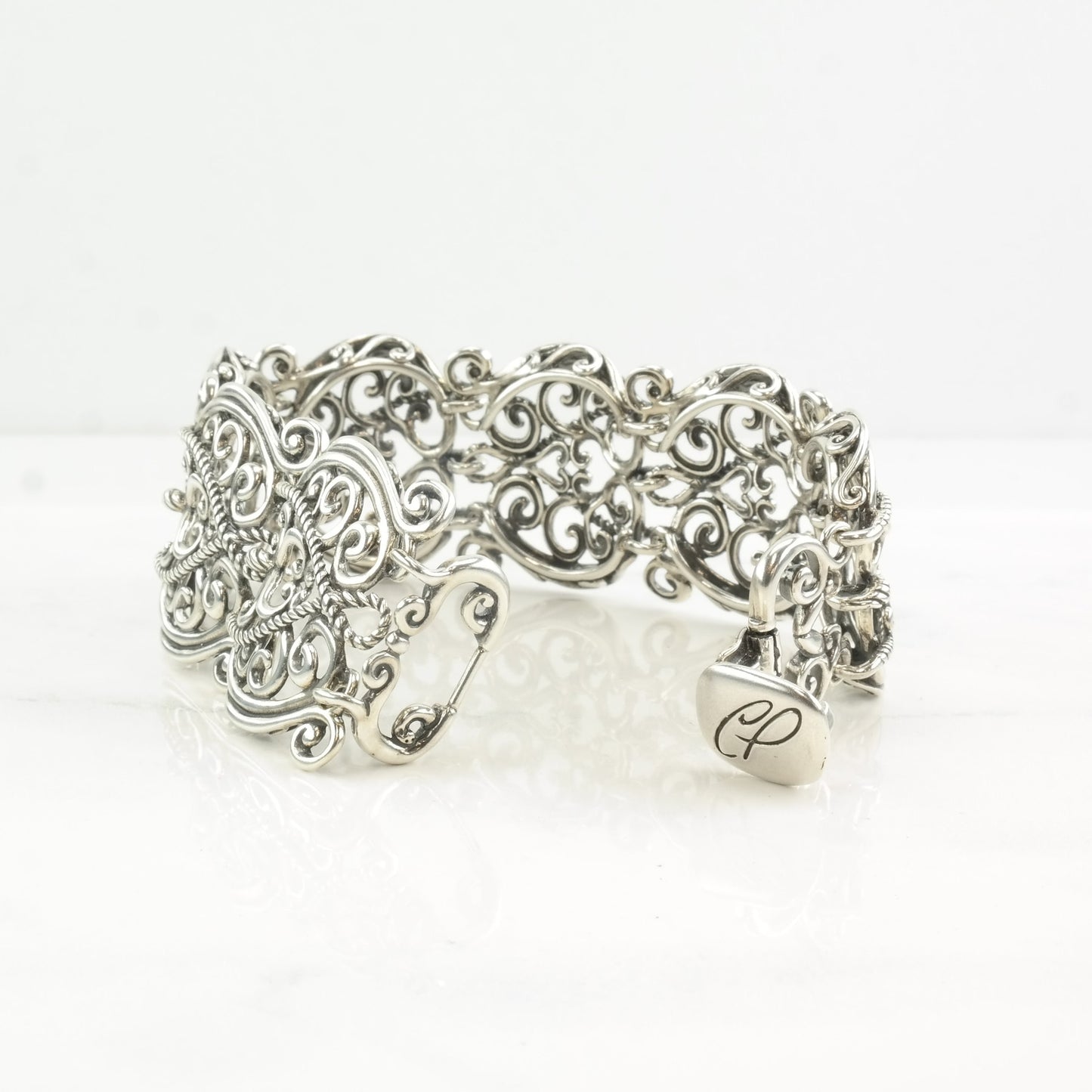 Carolyn Pollack Sterling Silver Link Bracelet