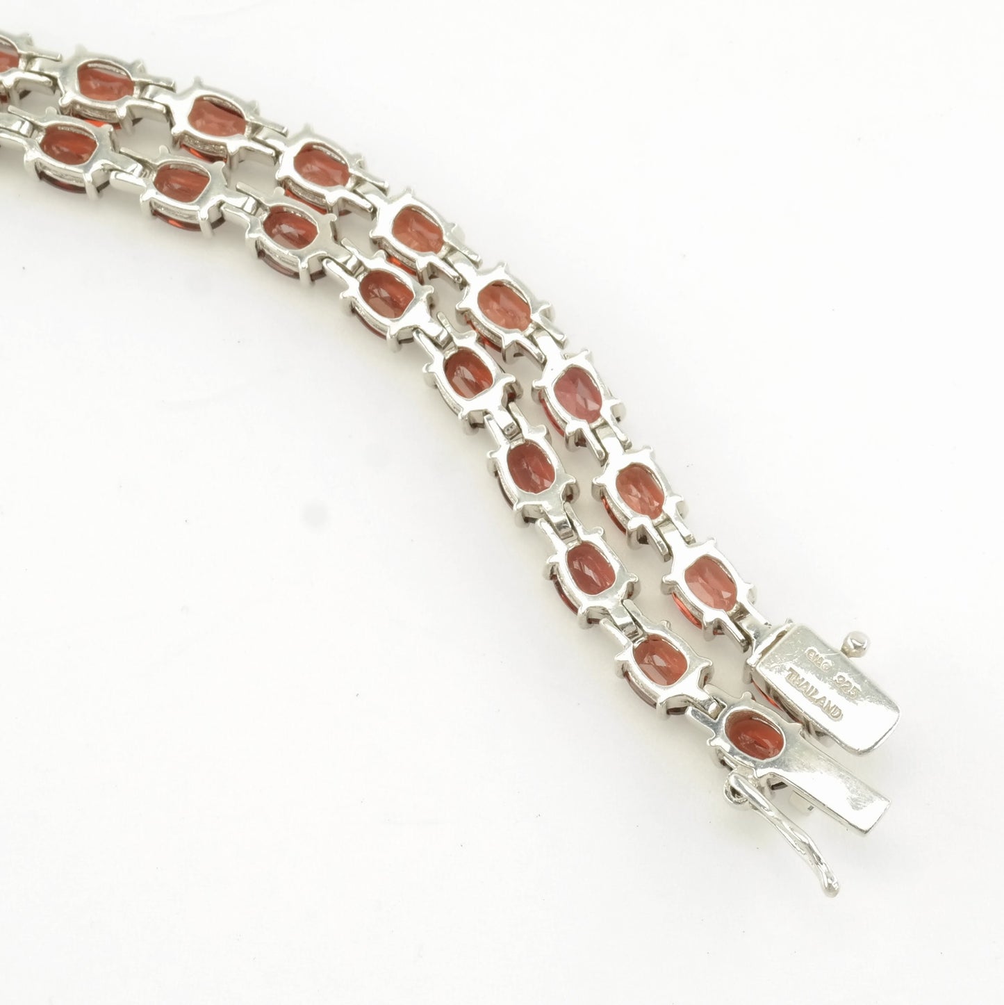 Sterling Silver Garnet Necklace