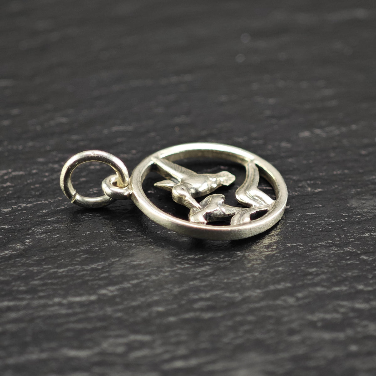 Vintage James Avery Sterling Silver Hummingbird Charm P3183