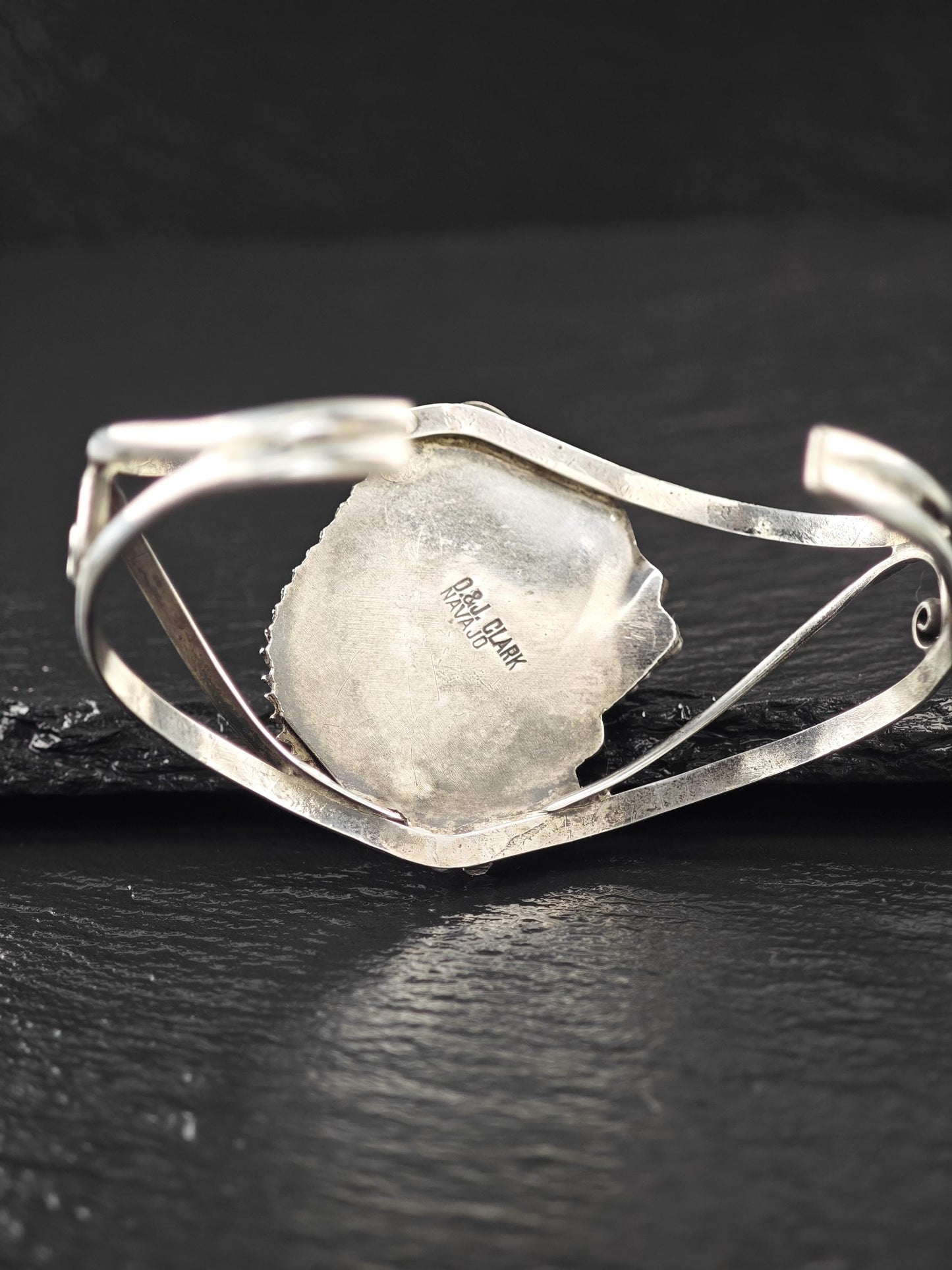 Navajo, Native American Cuff Bracelet Sterling Silver